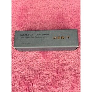 New! Merit Tinted Lip Oil 7 ml 0.23 fl oz Red NIB BNIB NWT